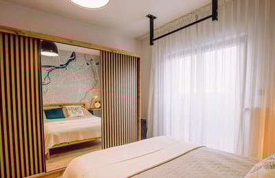 Miete einer modernen 2-Zimmer-Wohnung, 48 m², Tarnogaj, Breslau, Polen
